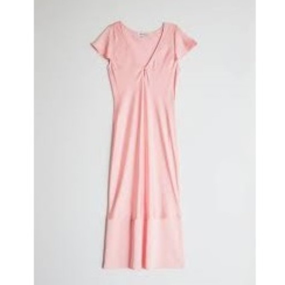 NWT Need Baily Maxi Slip Dress in Pale Pink